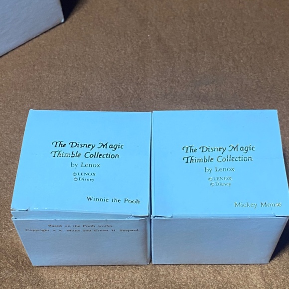 Disney Lenox thimbles - Picture 2 of 2